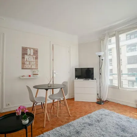 Nice Bright Studio On Rue Lecourbe 15Th 巴黎